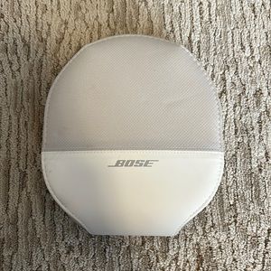 Bose over the ear headphones with carrying case, charger, and a wired option